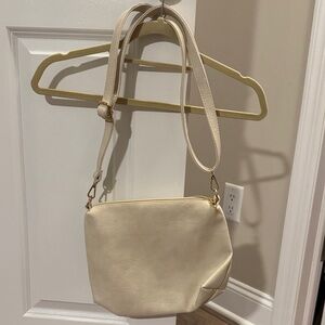 Chic Cream Crossbody Bag